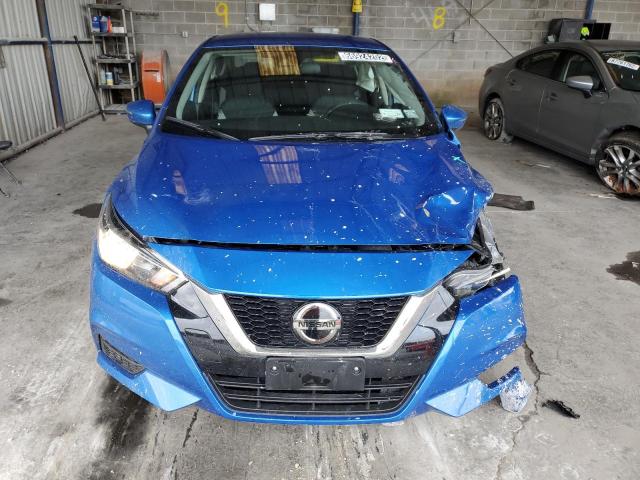 3N1CN8EV9ML852389 - 2021 NISSAN VERSA SV BLUE photo 5