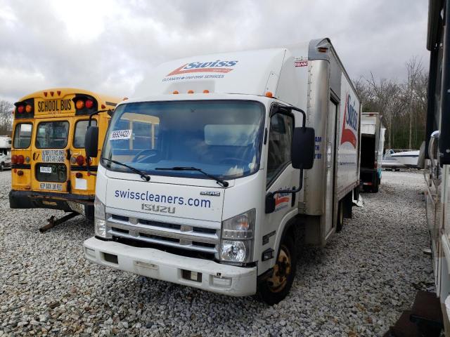 54DC4W1B0FS806837 - 2015 ISUZU NPR HD WHITE photo 1