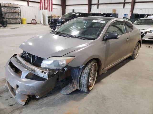JTKDE177350054842 - 2005 TOYOTA SCION TC GRAY photo 2