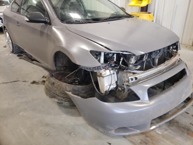 JTKDE177350054842 - 2005 TOYOTA SCION TC GRAY photo 9