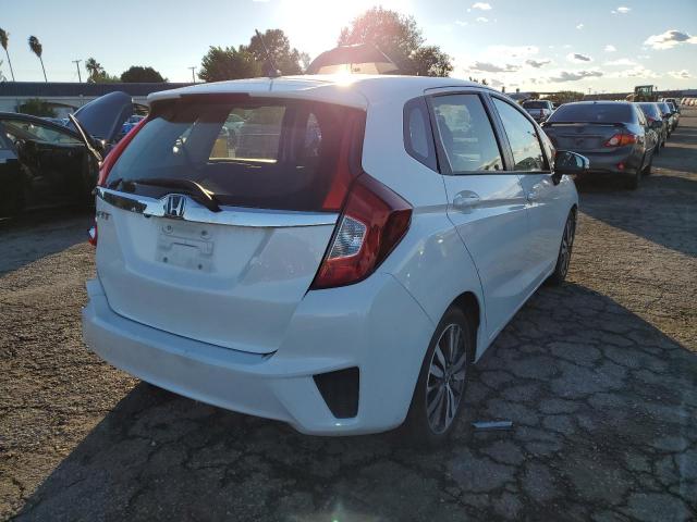 JHMGK5H76GS007944 - 2016 HONDA FIT EX WHITE photo 4