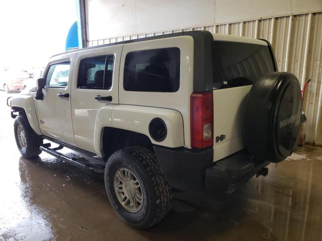 5GTEN13E888137116 - 2008 HUMMER H3 WHITE photo 3