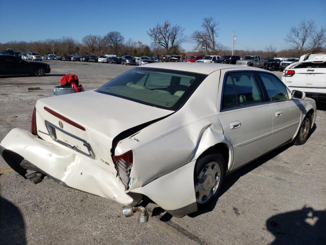 1G6KE57Y1YU196265 - 2000 CADILLAC DEVILLE DH WHITE photo 3