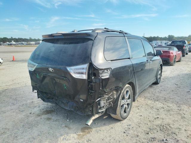 5TDXZ3DC4KS977149 - 2019 TOYOTA SIENNA SE BLACK photo 4