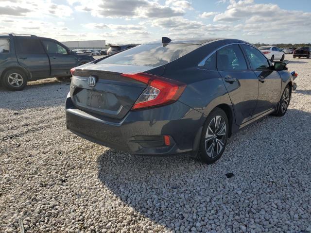 19XFC1F74GE044306 - 2016 HONDA CIVIC EXL Bleu photo 4