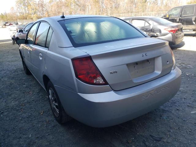 1G8AZ55F66Z189837 - 2006 SATURN ION SILVER photo 3