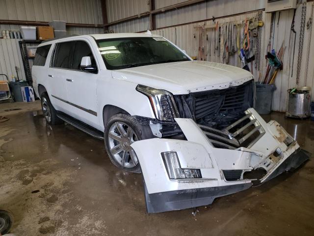 1GYS3HKJ0GR460957 - 2016 CADILLAC ESCALADE E WHITE photo 1