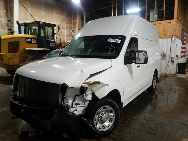 1N6AF0LY1JN810288 - 2018 NISSAN NV 2500 S WHITE photo 2