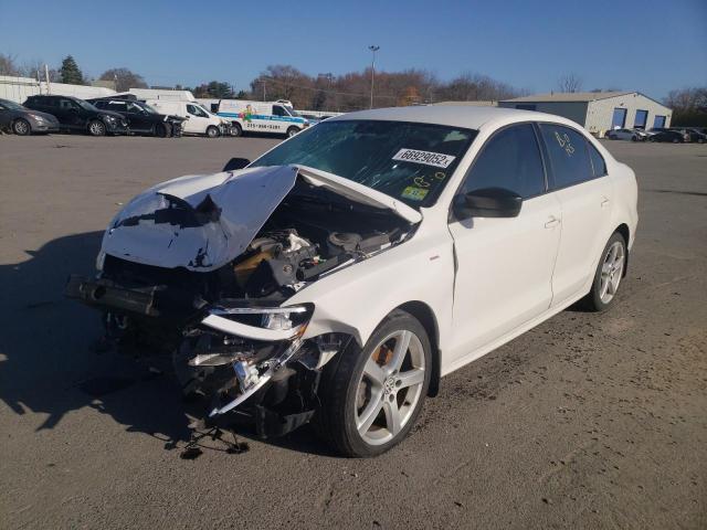 3VW2K7AJ7EM226539 - 2014 VOLKSWAGEN JETTA BASE 白色 照片 2