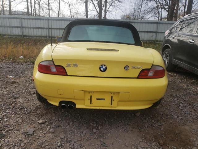 WBACN53401LJ55350 - 2001 BMW Z3 3.0 YELLOW photo 6