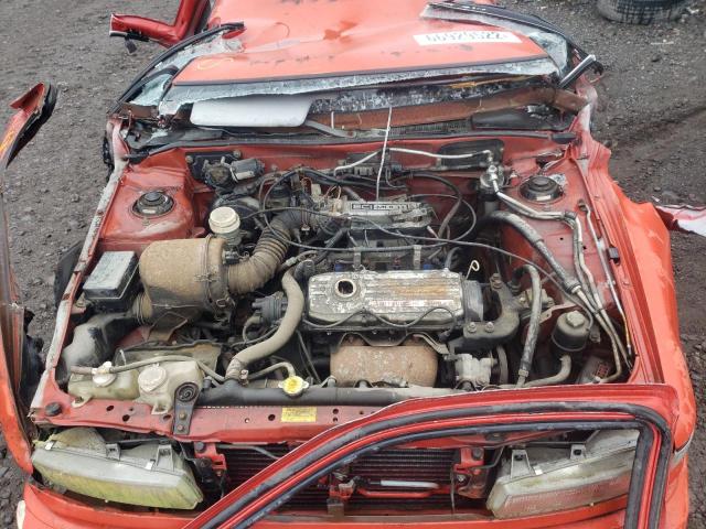 JB3CU24A8MU001414 - 1991 DODGE COLT GL RED photo 7