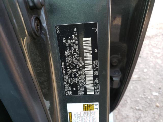 JTLKT324150195958 - 2005 TOYOTA SCION XB 灰色 照片 12