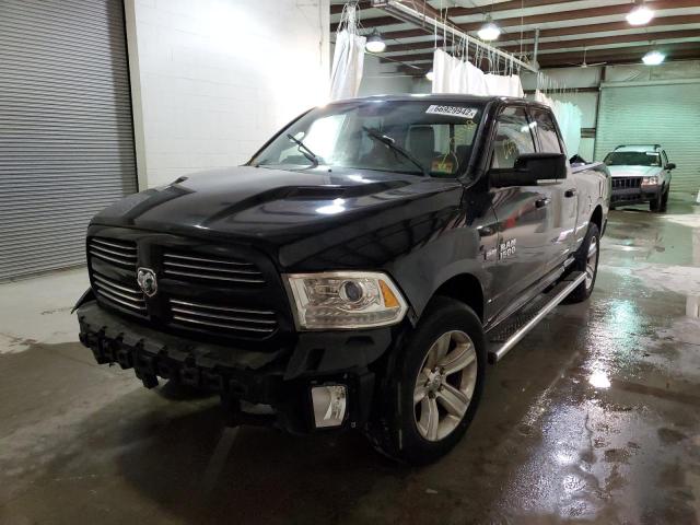 1C6RR7HT0FS602311 - 2015 RAM 1500 SPORT BLACK photo 2