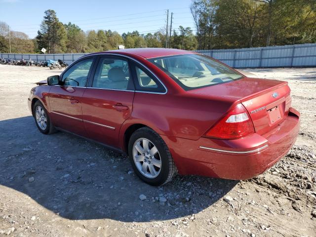 1FAFP24165G185812 - 2005 FORD FIVE HUNDR RED photo 2