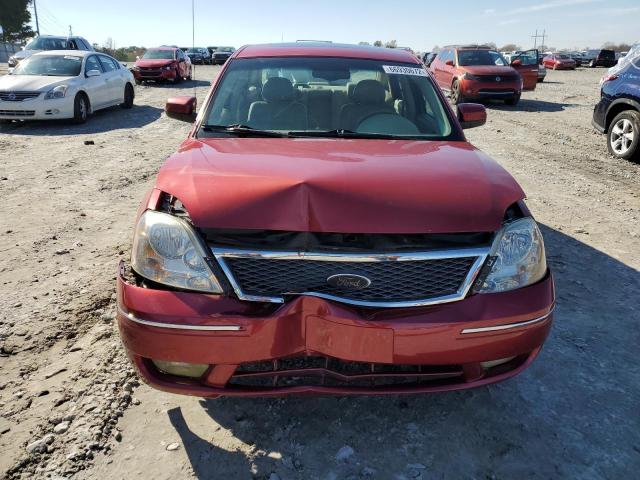 1FAFP24165G185812 - 2005 FORD FIVE HUNDR RED photo 5