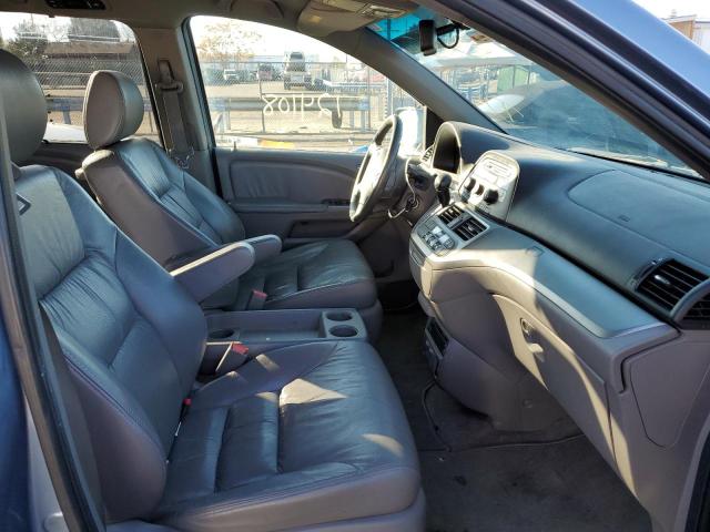 5FNRL3H74AB096753 - 2010 HONDA ODYSSEY EX BLUE photo 5