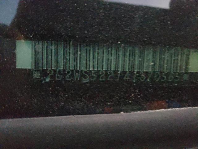 2G2WS522141370565 - 2004 PONTIAC GRAND PRIX ნაცრისფერი ფოტო 10