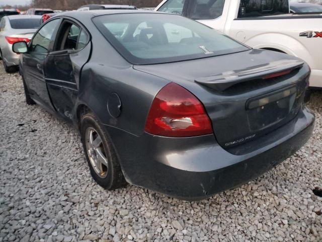 2G2WS522141370565 - 2004 PONTIAC GRAND PRIX ნაცრისფერი ფოტო 3