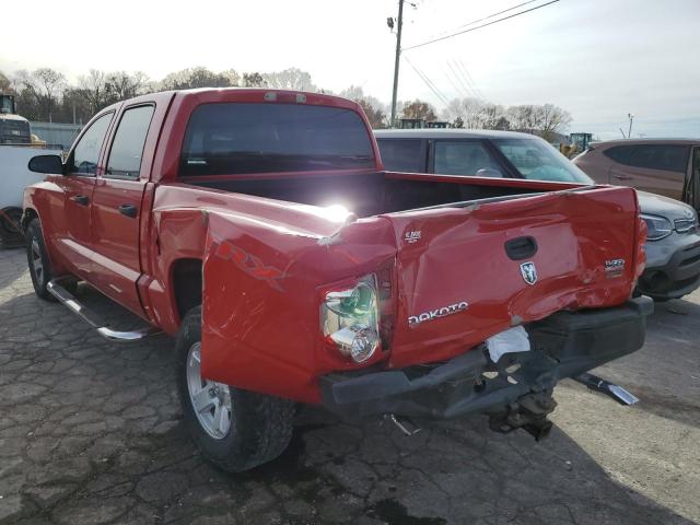 1D7HE28P87S187137 - 2007 DODGE DAKOTA QUA RED photo 3