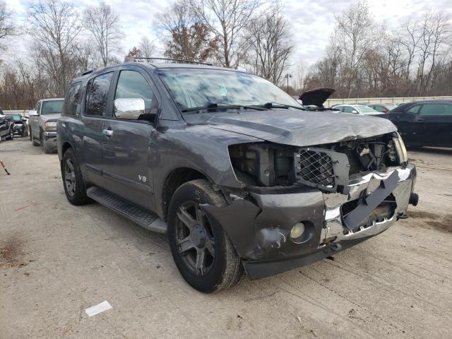 5N1AA08B75N730937 - 2005 NISSAN ARMADA SE GRAY photo 1