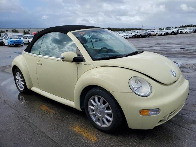 3VWCM31Y54M321331 - 2004 VOLKSWAGEN NEW BEETLE 黄色 照片 1