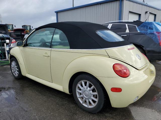 3VWCM31Y54M321331 - 2004 VOLKSWAGEN NEW BEETLE 黄色 照片 3