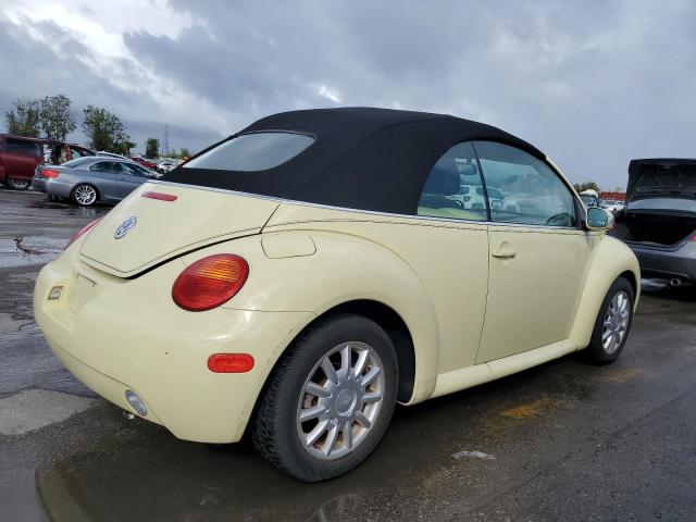 3VWCM31Y54M321331 - 2004 VOLKSWAGEN NEW BEETLE 黄色 照片 4