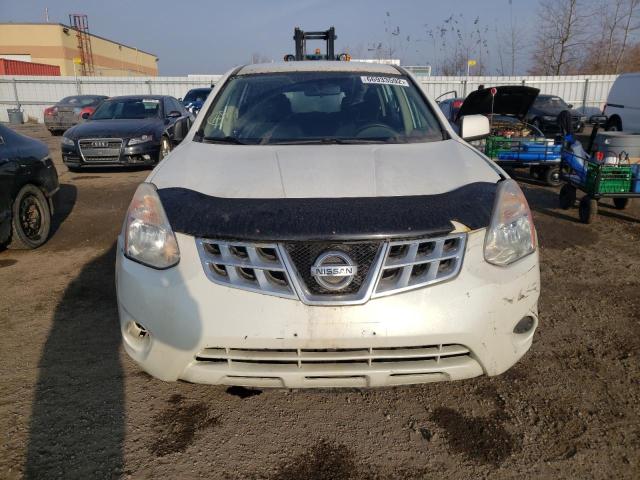 JN8AS5MTXDW030288 - 2013 NISSAN ROGUE S WHITE photo 5