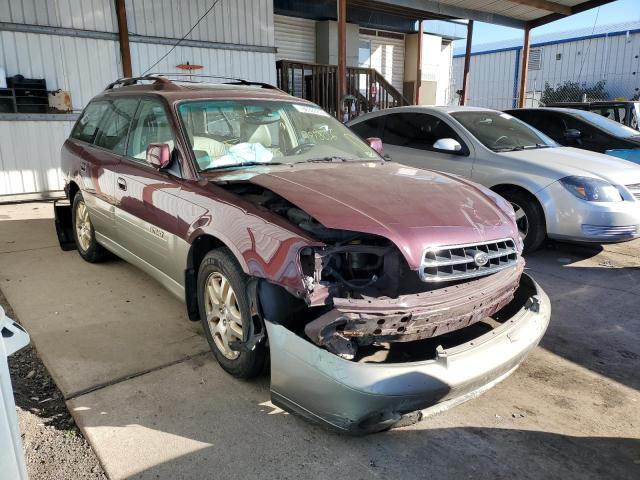 4S3BH686217623366 - 2001 SUBARU LEGACY OUT TWO TONE photo 1