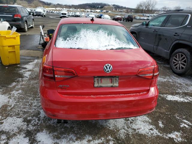 3VW2K7AJ5FM209689 - 2015 VOLKSWAGEN JETTA BASE 红色 照片 6
