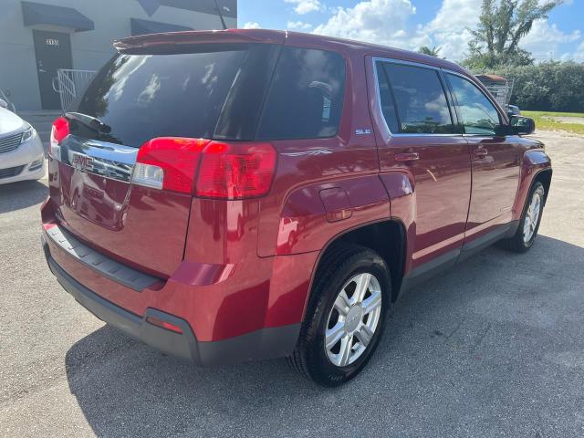 2GKALMEK9E6137759 - 2014 GMC TERRAIN SL RED photo 4