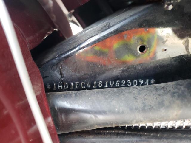 1HD1FCW161Y623094 - 2001 HARLEY-DAVIDSON FLHTCUI 栗色 照片 10