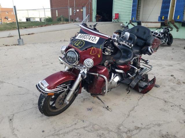 1HD1FCW161Y623094 - 2001 HARLEY-DAVIDSON FLHTCUI 栗色 照片 2