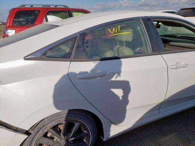 19XFC1F75LE013172 - 2020 HONDA CIVIC EXL Biały zdjęcie 9