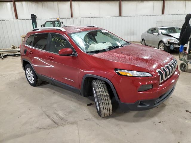 1C4PJLCB6EW116415 - 2014 JEEP CHEROKEE L RED photo 1