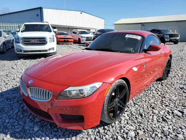 WBALM7C55BE382966 - 2011 BMW Z4 SDRIVE3 RED photo 2