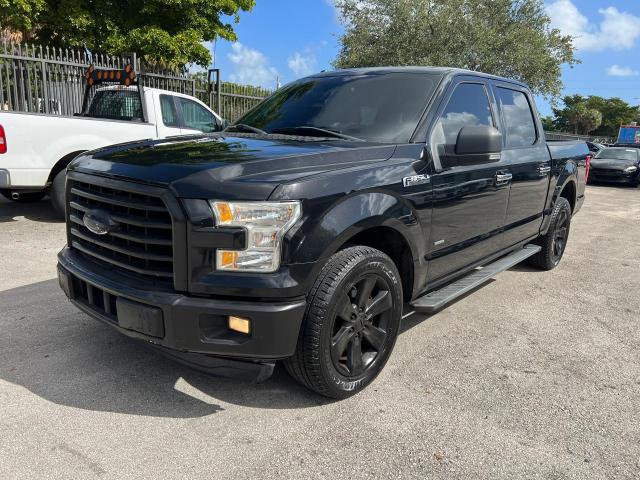 1FTEW1CP4FFB20408 - 2015 FORD F150 SUPER BLACK photo 2