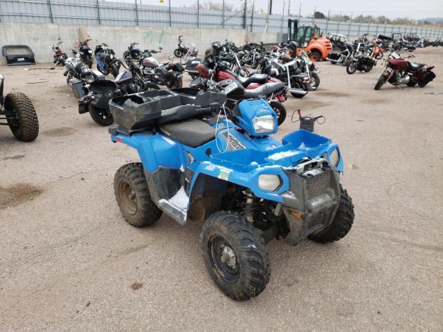 4XASEE502JA249810 - 2018 POLARIS SPORTSMAN BLUE photo 1