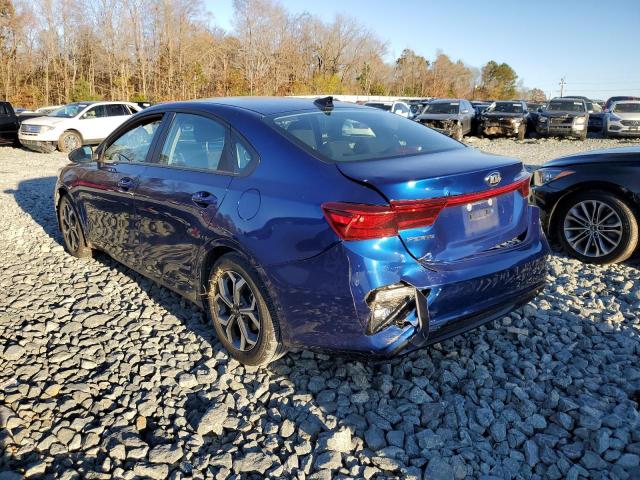 3KPF24AD5ME349147 - 2021 KIA FORTE FE BLUE photo 3