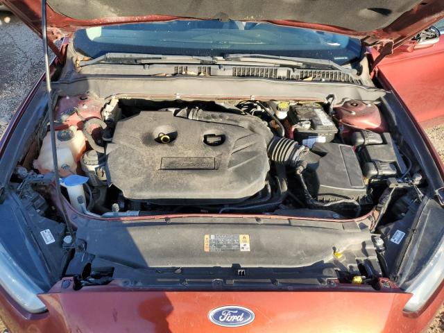 3FA6P0K93ER272492 - 2014 FORD FUSION TIT ORANGE photo 11