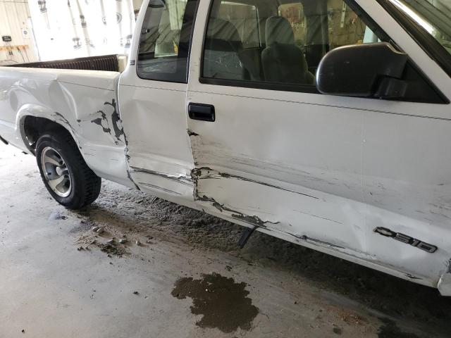 1GCCS19W818137999 - 2001 CHEVROLET S TRUCK S1 WHITE photo 10