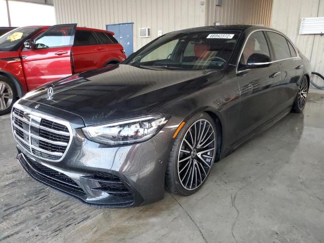 W1K6G7GB6MA054883 - 2021 MERCEDES-BENZ S 580 4MAT GRAY photo 1