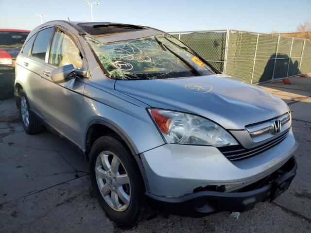 5J6RE38789L017663 - 2009 HONDA CR-V EXL SILVER photo 1