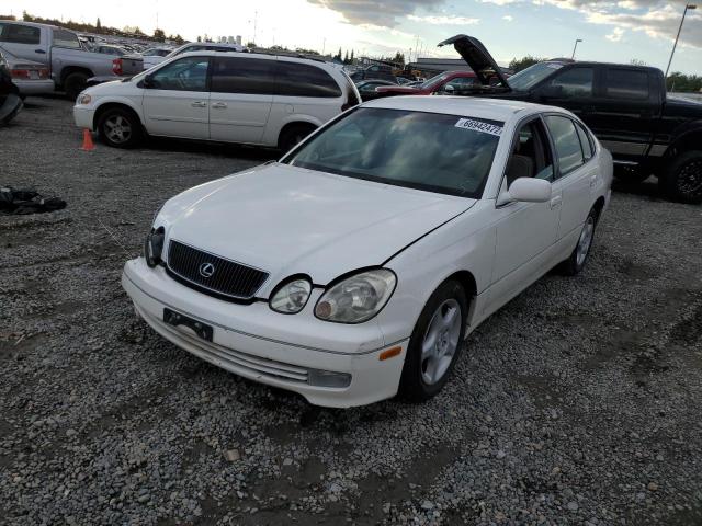 JT8BD68S9W0019983 - 1998 LEXUS GS 300 WHITE photo 2