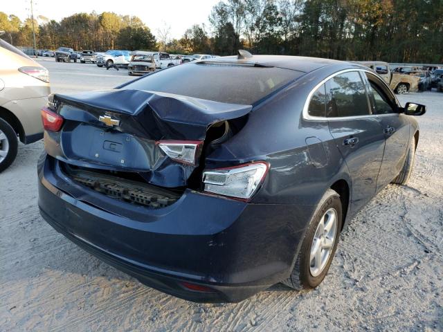 1G1ZB5ST4HF281579 - 2017 CHEVROLET MALIBU LS BLACK photo 4