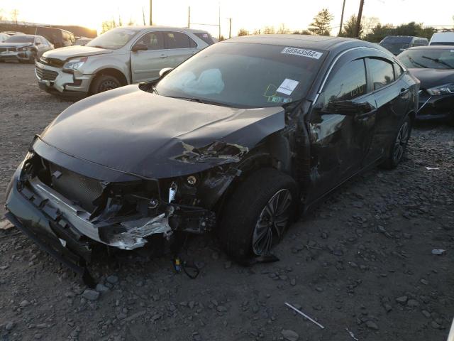 JHMFC1F70JX000812 - 2018 HONDA CIVIC EXL Qara foto 2