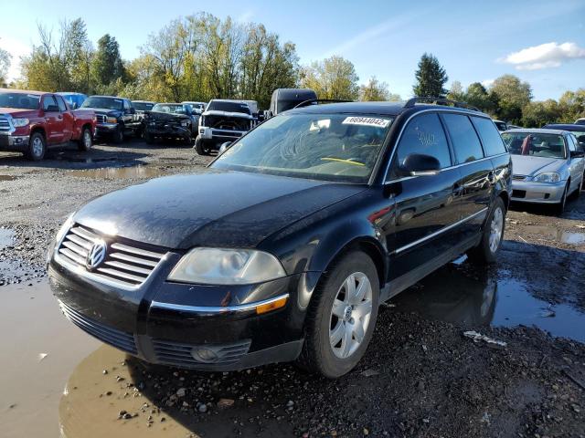 WVWCE63B25E139300 - 2005 VOLKSWAGEN PASSAT GLS BLACK photo 2