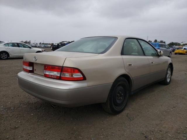 JT8BF28G210331182 - 2001 LEXUS ES 300 TAN photo 4