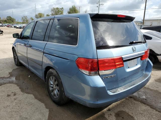 5FNRL38229B039919 - 2009 HONDA ODYSSEY LX BLUE photo 3