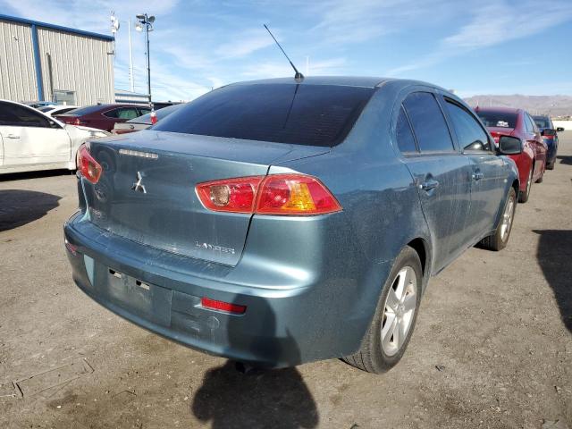 JA3AU26U19U026416 - 2009 MITSUBISHI LANCER ES/ BLUE photo 4